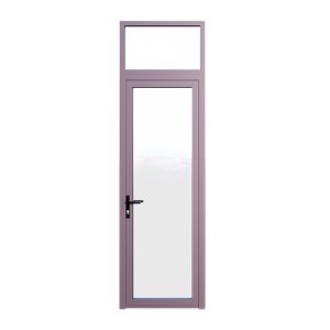 Cửa đi mở quay 1 cánh + vách trên